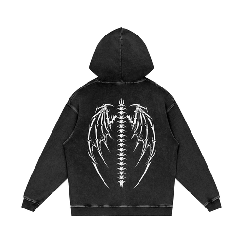 Snow Washed Wings hoodie
